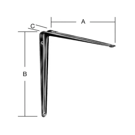 POLCTARTÓK.VORMANN 200X250 FEHÉR/20