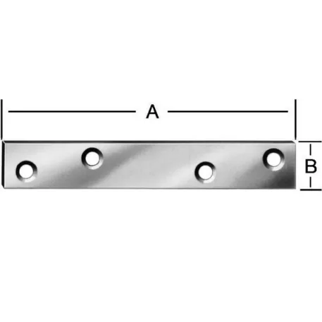Vormann Összekötő Lemez 120x18 mm 183120Z /100 db