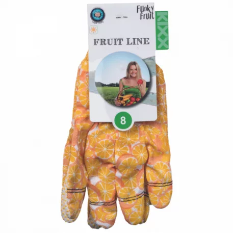 FUNKY FRUIT textil keszty narancssárga 8