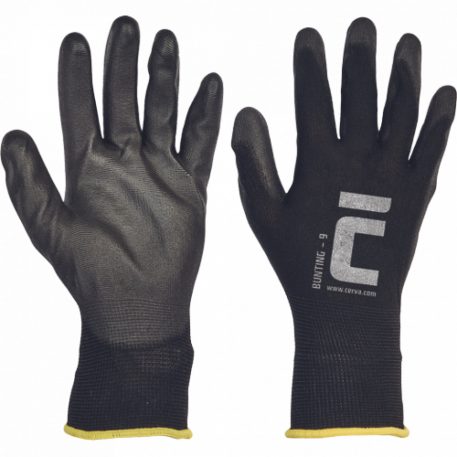 Bunting Black Kesztyű Nylon Pu - 11