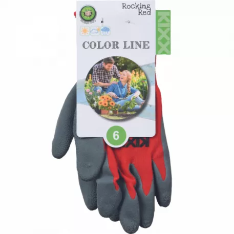 Rocking Red Kesztyű Nylon Latex Piros 11