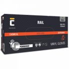 Rail PVC Púderezett Egyszerhasználatos Kesztyű 8
