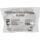 Duck Kesztyű Pe 100 db L - 9