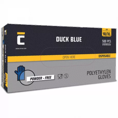 Duck Blue Kesztyű Pe Kék 500 db - 9