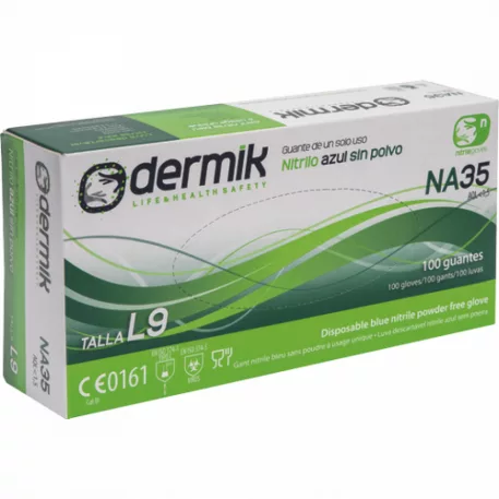 NA35 nitril púdermentes 100db (kék 9)