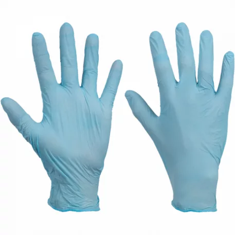 NA35 nitril púdermentes 100db (kék 10)