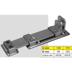 ÉPÜLETTOLÓZÁR IBFM BIZT.125 MM REZEZ.