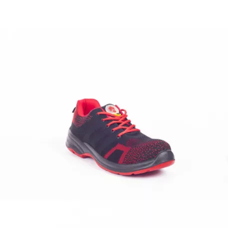 LECCE MF S1 ESD félcipő (piros/fekete 48)