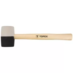 GUMIKALAPÁCS TOPEX 02A354 58 MM 450 G FEK/FEH