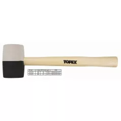 GUMIKALAPÁCS TOPEX 02A354 58 MM 450 G FEK/FEH