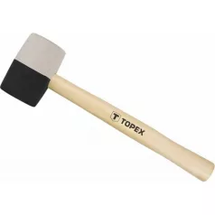 GUMIKALAPÁCS TOPEX 02A355 63 MM 680 G FEK/FEH