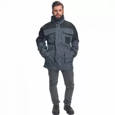 Ultimo Kabát Fekete-Szürke XL