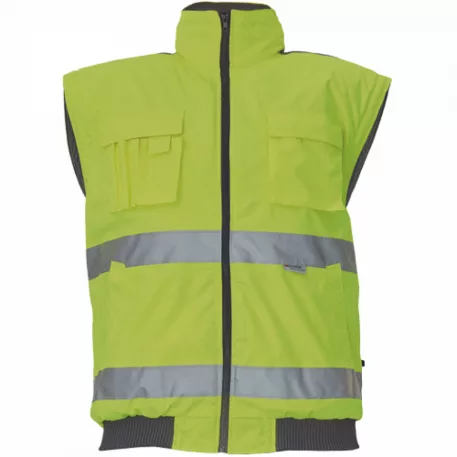CLOVELLY pilóta dzseki HV sárga XXXL