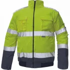 Clovelly Pilóta Dzseki Hv Sárga/Navy XXL