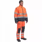 CLOVELLY pilóta dzseki HV narancs/navy S