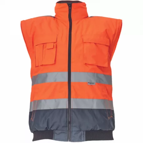 Clovelly Pilóta Dzseki Hv Narancs/Navy S