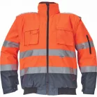 Clovelly Pilóta Dzseki Hv Narancs/Navy M