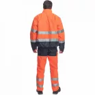 Clovelly Pilóta Dzseki Hv Narancs/Navy XXXL