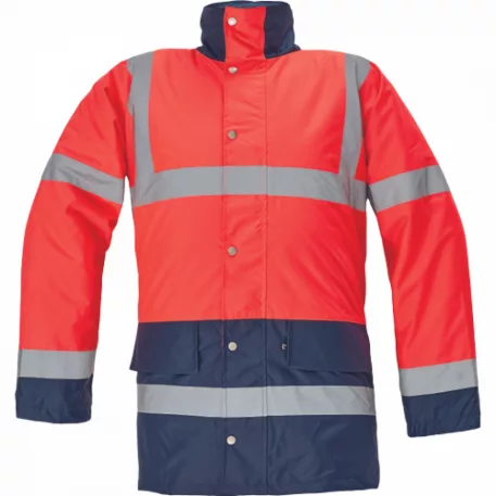 Sefton Kabát Hv Piros/Navy S