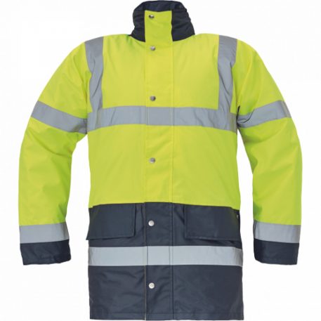 Sefton Kabát Hv Sárga/Navy XL