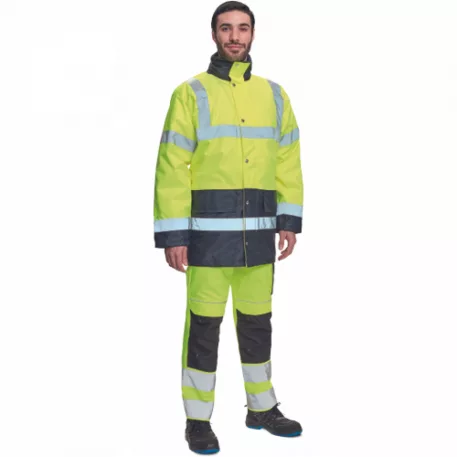 Sefton Kabát Hv Sárga/Navy 5XL