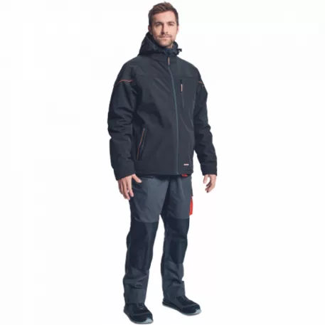 EMERTON WINTER SOFTSHELL dzsek fekete XXXL