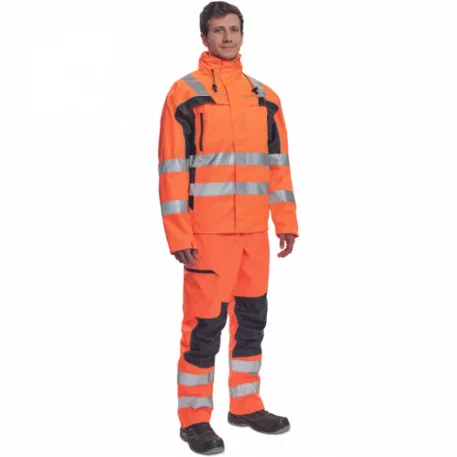 Ticino Kabát Hv Narancs/Feteke 3XL