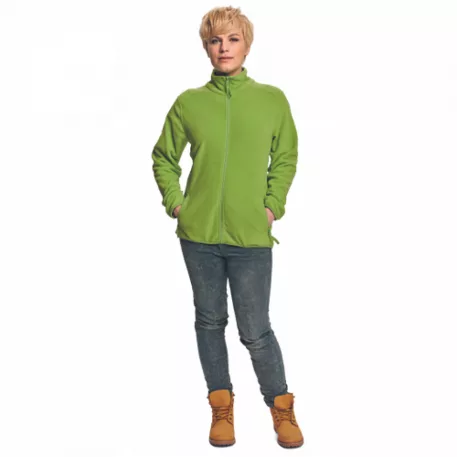 Gomti Női Polár Kabát Zöldcitrom XXL