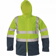 Epping Kabát Fényvisszave Sárga/Navy XL