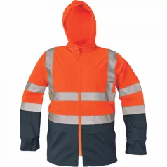 Epping Kabát Fényvisszave Narancssárga/Navy XL