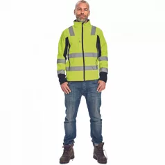 Malton Softshell Kabát Hv Sárga XL