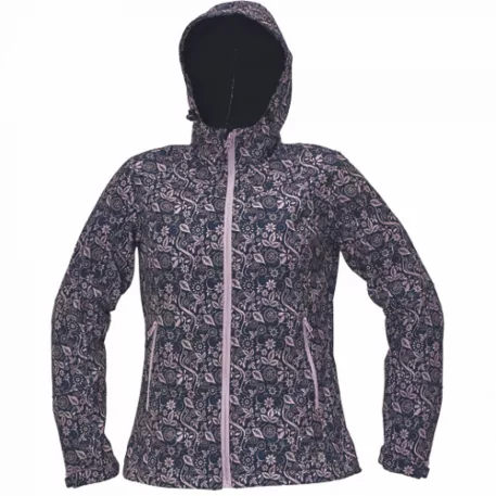 Yowie Print Softshell Lila/Navy S