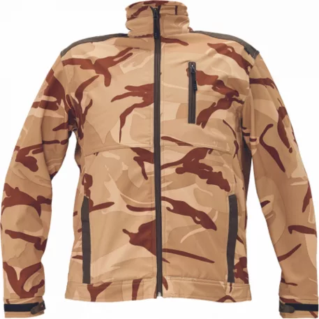 Crambe Softshell Kabát Szürke terepszínű 3XL