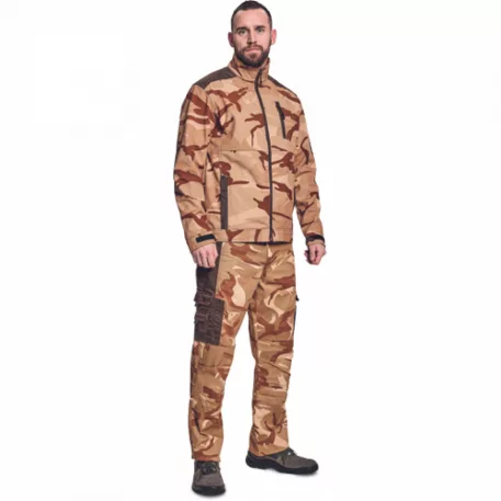 Crambe Softshell Kabát Bézs terepszínű S