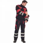 Max Winter Rflx Dzseki Fekete/Piros 56