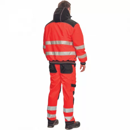 Knoxfield Hi-Vis Pilóta Dzseki Piros L