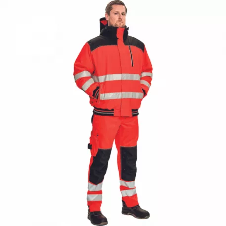 Knoxfield Hi-Vis Pilóta Dzseki Piros XL