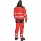 Knoxfield Hi-Vis Pilóta Dzseki Piros XL