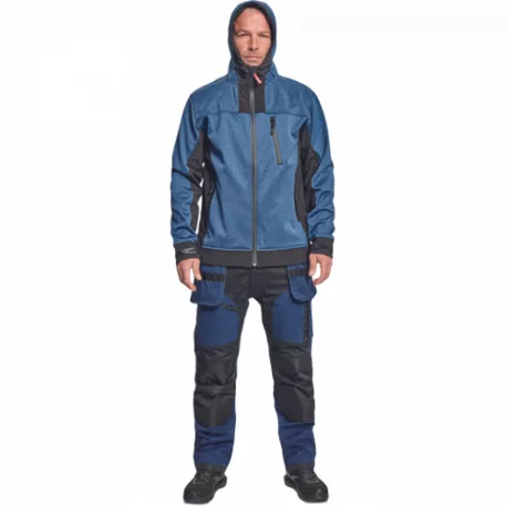 Huyer Softshell Kabát Royal Kék XL