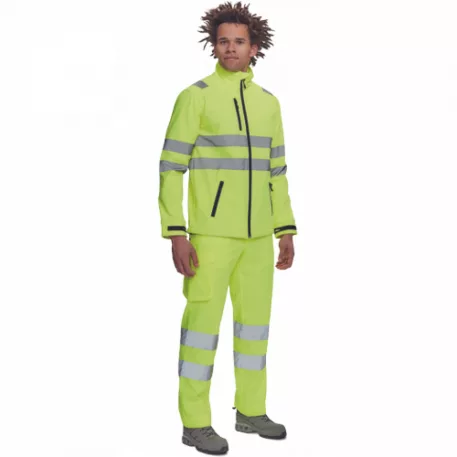 Murcia Hv Softshell Kabát Sárga XXL