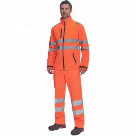 Murcia Hv Softshell Kabát Narancssárga L