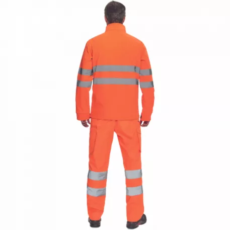 Murcia Hv Softshell Kabát Narancssárga XL