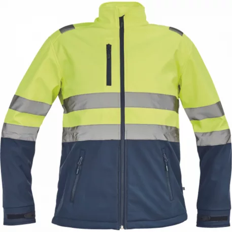 Granada Hv Softshel Kabát Sárga/Navy S