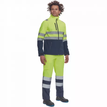 Granada Hv Softshel Kabát Sárga/Navy XL