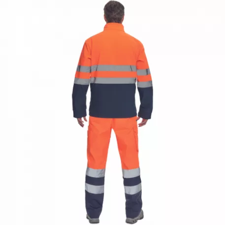 Granada Hv Softshel Kabát Narancs/Navy XXL