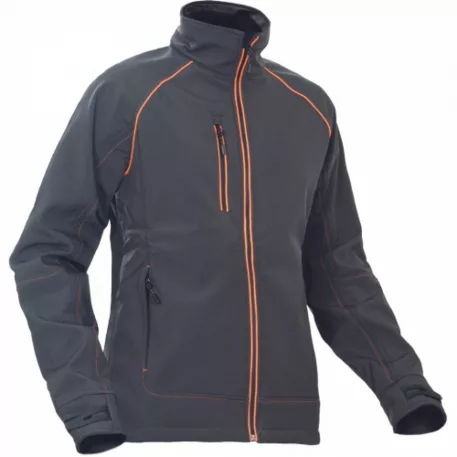 EMERTON PLUS softshell dzseki (antracit/narancs S)