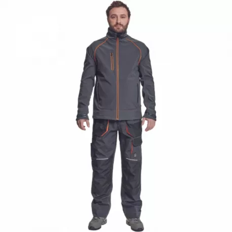 EMERTON PLUS softshell dzseki (antracit/narancs XXL)
