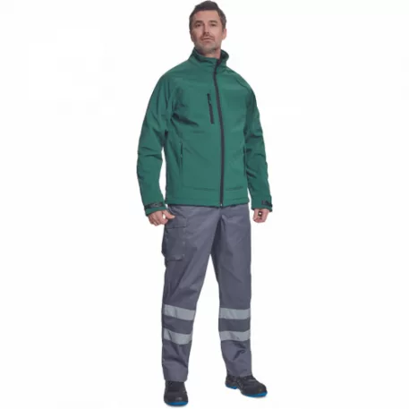 CHITRA softshell dzseki sötétzöld 3XL