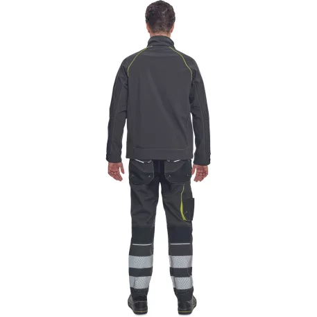 SHELDON softshell dzseki (antracit/sárga S)