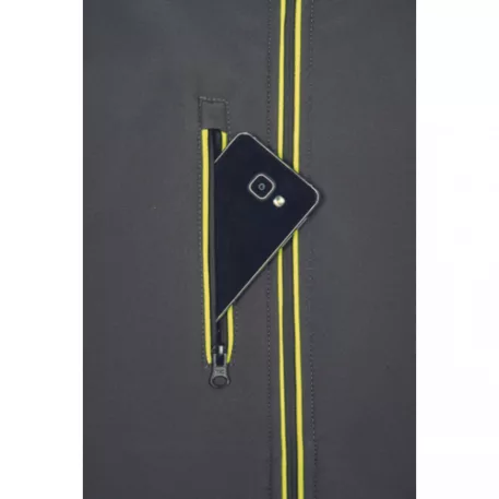 SHELDON softshell dzseki (antracit/sárga S)